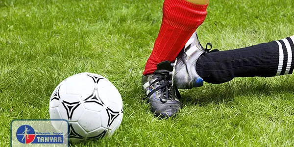 مصدومیت مچ پا در فوتبال