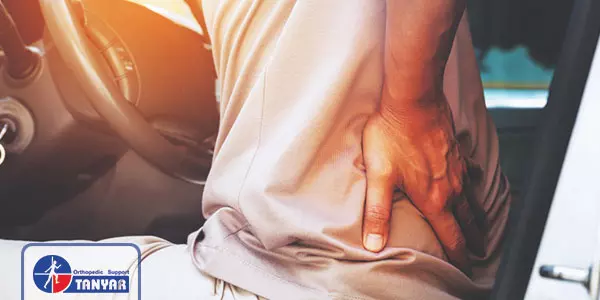 کمردرد در رانندگی